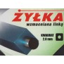 Żyłka tnąca wzmacniana linką, typ: okrągła - 2,0mm x 120m