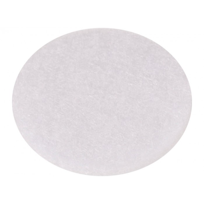 Podkładki filcowe, kolor: biały - zestaw 105 sztuk