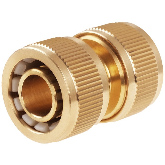 Reperator - łącznik dwóch węży 3/4", mosiężny Reperator - łącznik dwóch węży 3/4", mosiężny