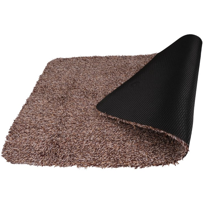Mata czyszcząca, wycieraczka pod drzwi 70x45cm - kolor: brązowo-biały