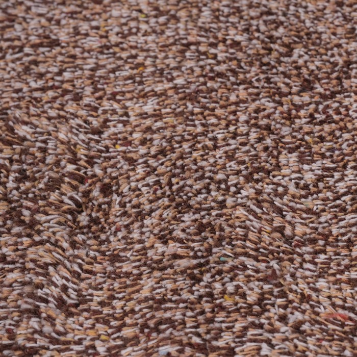 Mata czyszcząca, wycieraczka pod drzwi 70x45cm - kolor: brązowo-biały