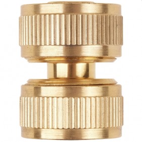 Reperator - łącznik dwóch węży 1/2", mosiężny