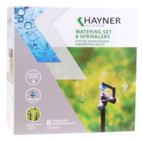System nawadniania Khayner SXGT002 - 8 mikrozraszaczy