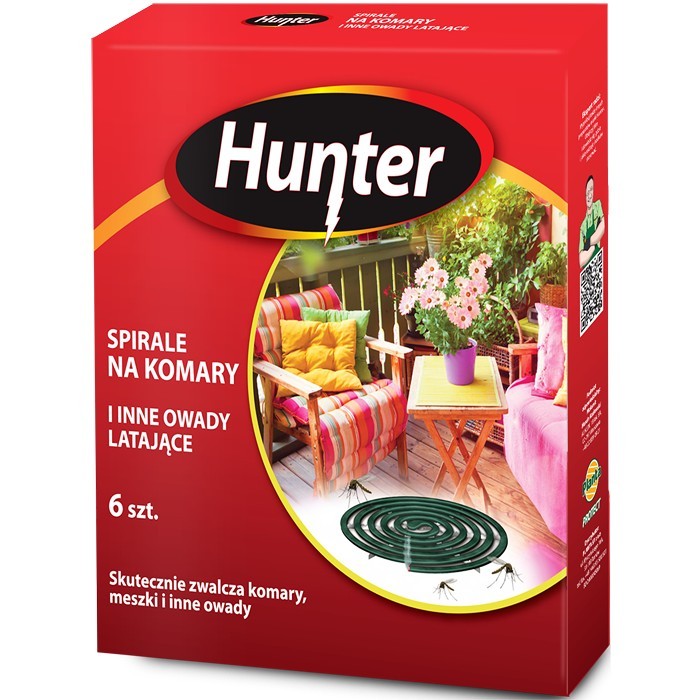 Spirale na komary i inne owady latające - 6szt