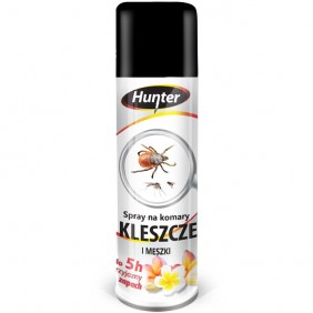 Spray na kleszcze, komary, meszki, aerozol Hunter 90ml