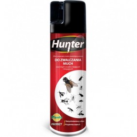 Spray do zwalczania much i innych owadów, aerozol Hunter 400ml