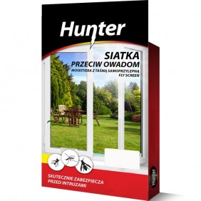 Moskitiera - siatka przeciw owadom 75x150cm biała Hunter