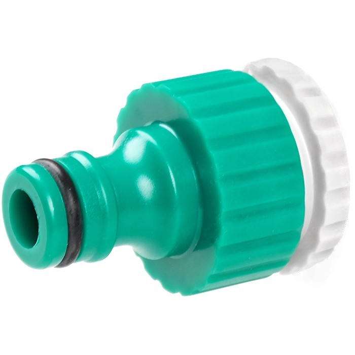 Przyłącze na kran z gwintem wewnętrznym 3/4" + redukcja na 1/2"