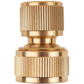 Szybkozłącze 3/4" - przelot, mosiężne