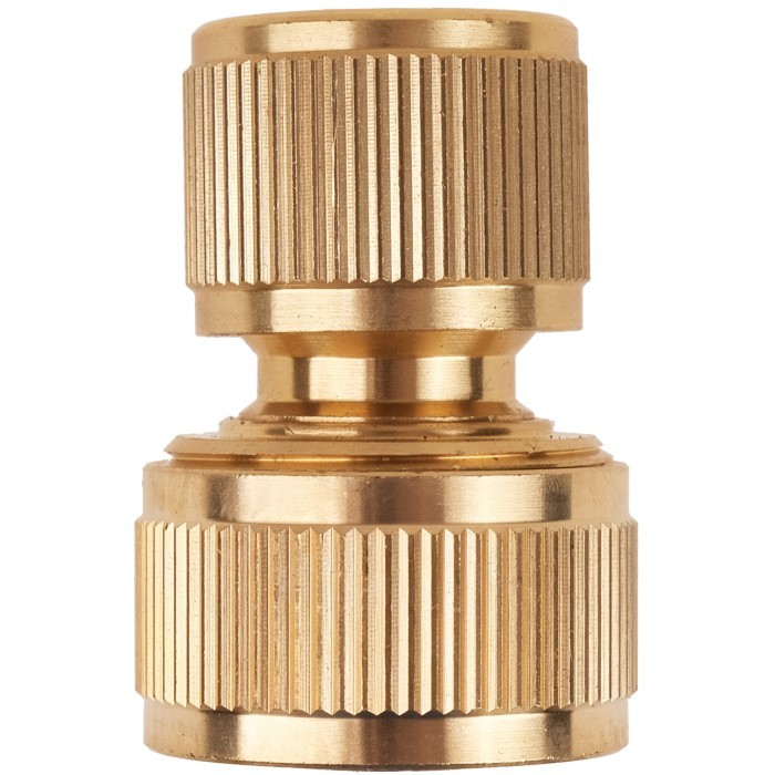 Szybkozłącze 3/4" - przelot, mosiężne