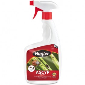 ASCYP PBO + RTU 750ml Hunter - oprysk, zwalcza kleszcze, owady latające i biegające