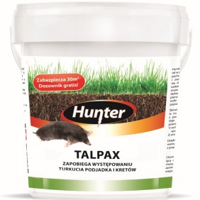 TALPAX zapobiega występowaniu turkucia podjadka i kreta Hunter 1,2kg