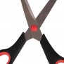 Nożyczki uniwersalne 21cm - kolor: czarno-czerwony