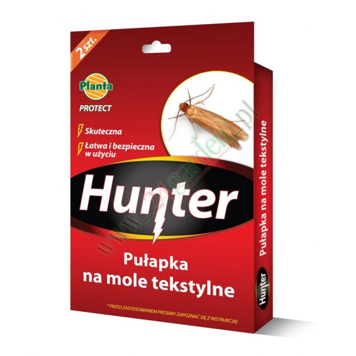 Pułapka na mole odzieżowe Hunter - 2szt w opak.