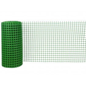 Siatka kontenerowa 0,6x25m, plastikowa, zielona, oczko 30x30mm