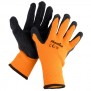 Rękawice ochronne zimowe, pomarańczowo-czarne Plantina - rozm.9(L)