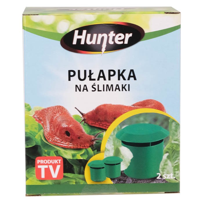 Pułapka na ślimaki, okrągła Hunter - 2szt