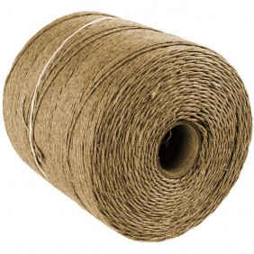 Nici lniane - dratwa beżowa 600m