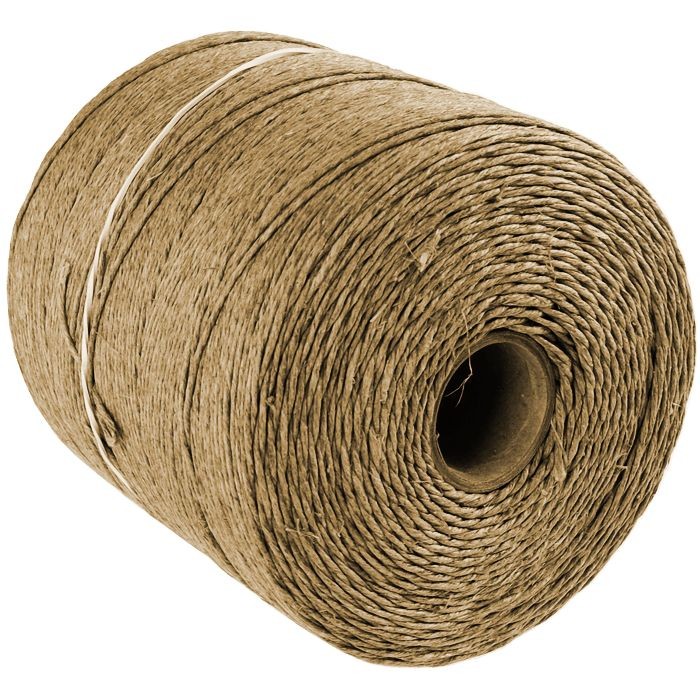 Nici lniane - dratwa beżowa 600m