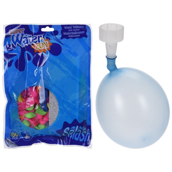 Samozaciskowe balony, bomby wodne - 100 sztuk