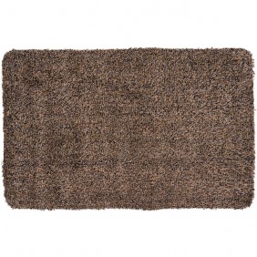 Mata czyszcząca, wycieraczka pod drzwi 70x45cm - kolor: czarno-brązowy