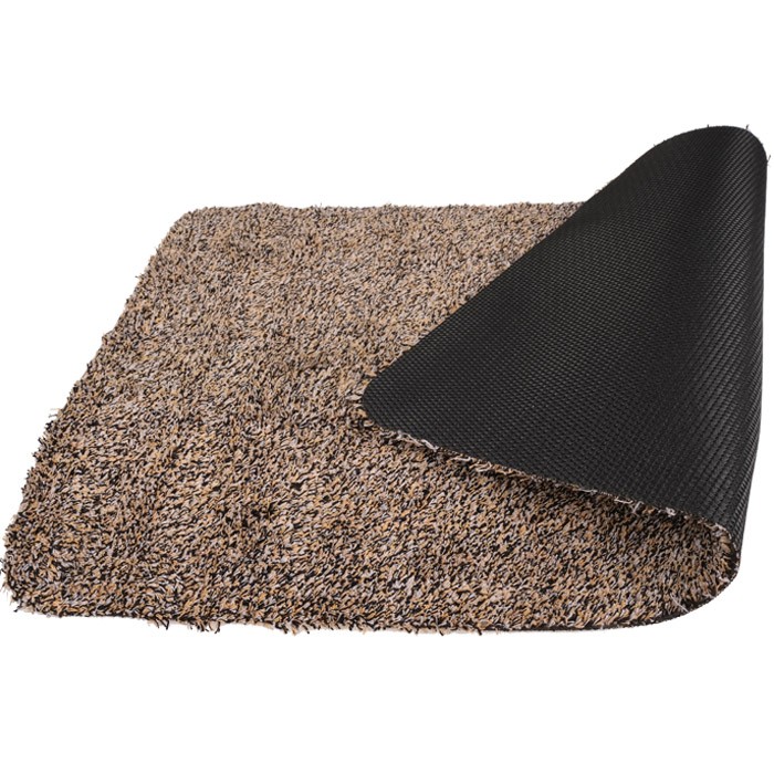 Mata czyszcząca, wycieraczka pod drzwi 70x45cm - kolor: czarno-brązowy