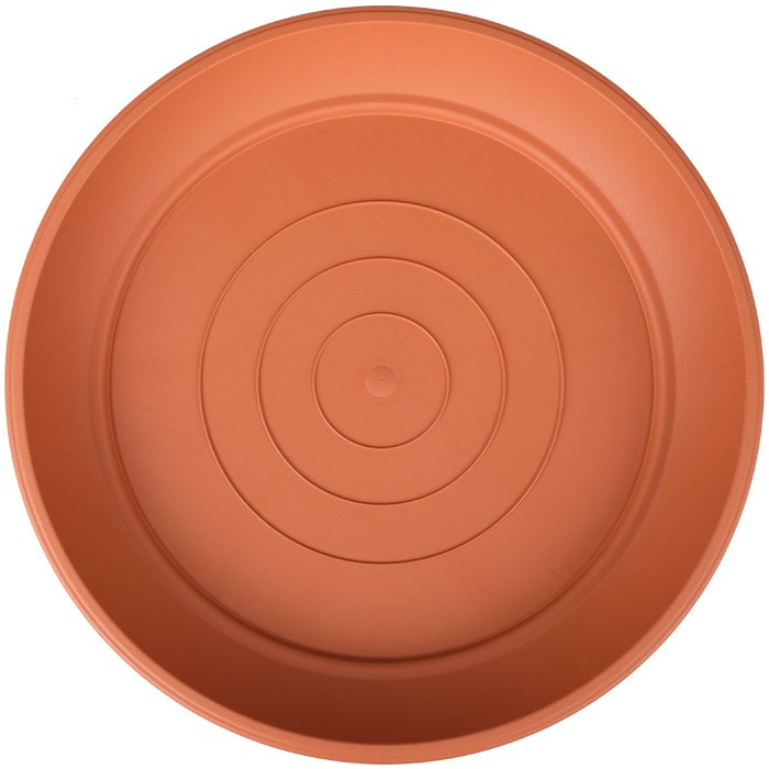 Podstawka pod doniczkę, kolor: terakota - średnica: 33cm