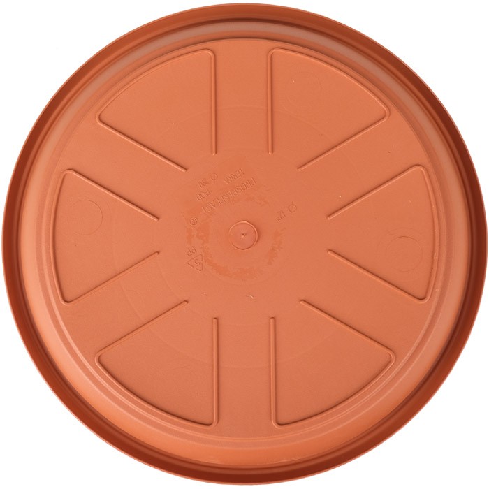 Podstawka pod doniczkę, kolor: terakota - średnica: 33cm