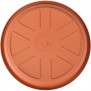 Podstawka pod doniczkę, kolor: terakota - średnica: 33cm