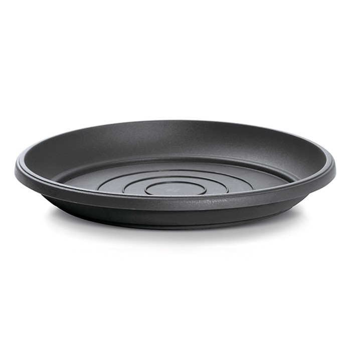 Podstawka pod doniczkę, kolor: antracyt - średnica: 25cm Podstawka pod doniczkę, kolor: antracyt - średnica: 25cm