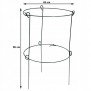 Podpora do piwonii wys.90cm, fi 45 cm - PP02-2/90