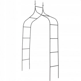 Pergola ogrodowa łukowa strzelista - wymiary: 255x140x38cm
