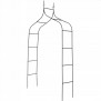 Pergola ogrodowa łukowa strzelista - wymiary: 255x140x38cm