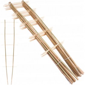 Drabinka bambusowa 60x17cm - 10 sztuk