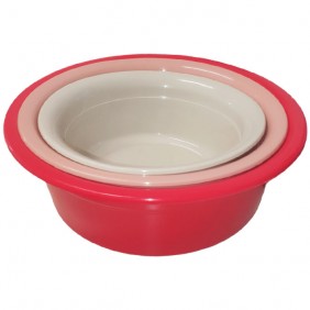 Miski kuchenne na żywność 21-27 cm - zestaw 3 sztuk