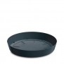 Podstawka pod doniczkę Lofly Saucer 155x25mm - kolor: antracyt